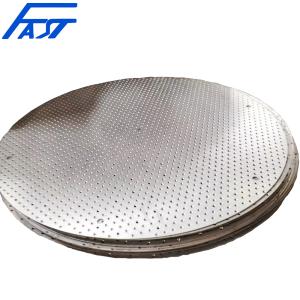 China Cone Hole conical Hole tapered Hole Taper Hole Sieve Plate For Environmental Protection Industry factory