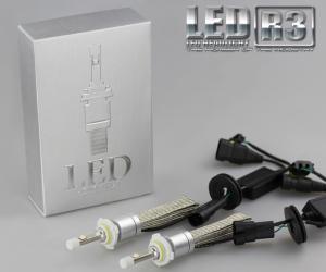 China Aluminum R3 Cree Brightest Low Beam Headlight Bulb 4800LM Life Span ＞30000 Hrs factory