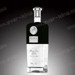 Luxury Spirit Flint Glass Bottle 1000ML For Vodka