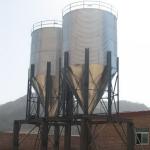 Galvanized Hopper Bottom Grain Bins Cone Farm Storage Large Capacity