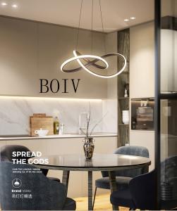 China modern simple Nordic creative chandelier Atmospheric meal hanging Luminaire for living room, staircase and bedroom factory