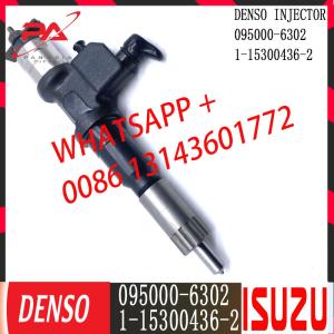China DENSO Diesel Common Rail Injector 095000-6302 For ISUZU 1-15300436-2 factory