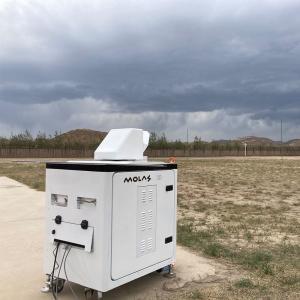 China Pointing Accuracy 0.1 Degree Doppler Wind Lidar Molas 3D 2Hz Position Update Rate factory