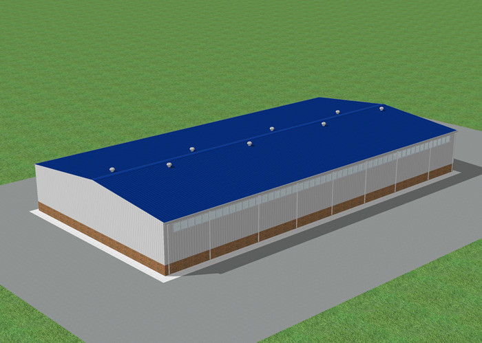 Portal Steel Structure Warehouse Building System Steel Frame Construction