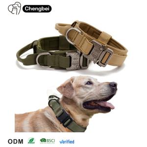China Rope Large Dog Collar Leash Set Personalized Tactical Leash And Collar factory