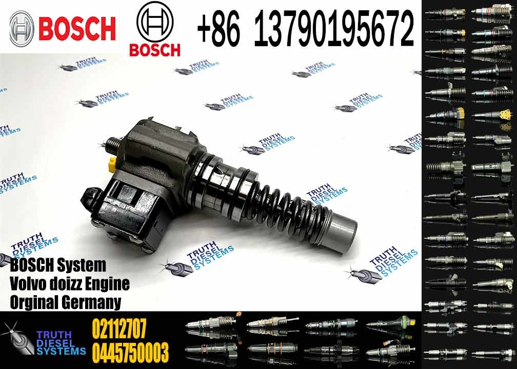 High Quality Unit Injection Pump Fuel Unit Pump 0414750003 02112707 2112707 20460075 for D6D BF6M2012C EC180B EC210B