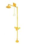 Safety Attractive Steel Lab Casework Eye Washer And Shower Station Combined Type