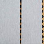 Paint Spraying Fireproof Wooden Grooved Acoustic Panel Museum Sound Absorbing