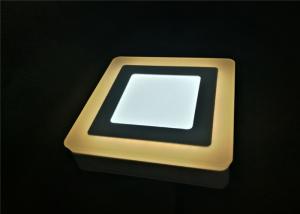 China Ceiling Double Color Led Panel 9W Surface Spotlight White + Yellow Edge Lit factory