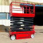 48V/4.5kw Motor Power 4-16m Lift Mobile Scissors Platform for Industrial