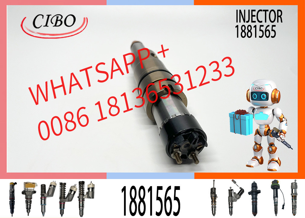 Common Rail Injector 1881565 for diesel Fuel Engine DC13 1933613 2058444 2419679 2057401 for Scania-XPI Engine