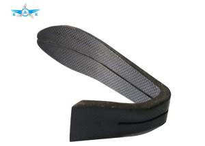 China Black Color Carbon Fiber Parts CNC Machining Process With OEM Services factory