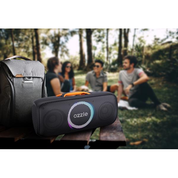 OZZIE Wireless Speaker For Outdoor Party IPX4 Waterproof ROHS Certificate