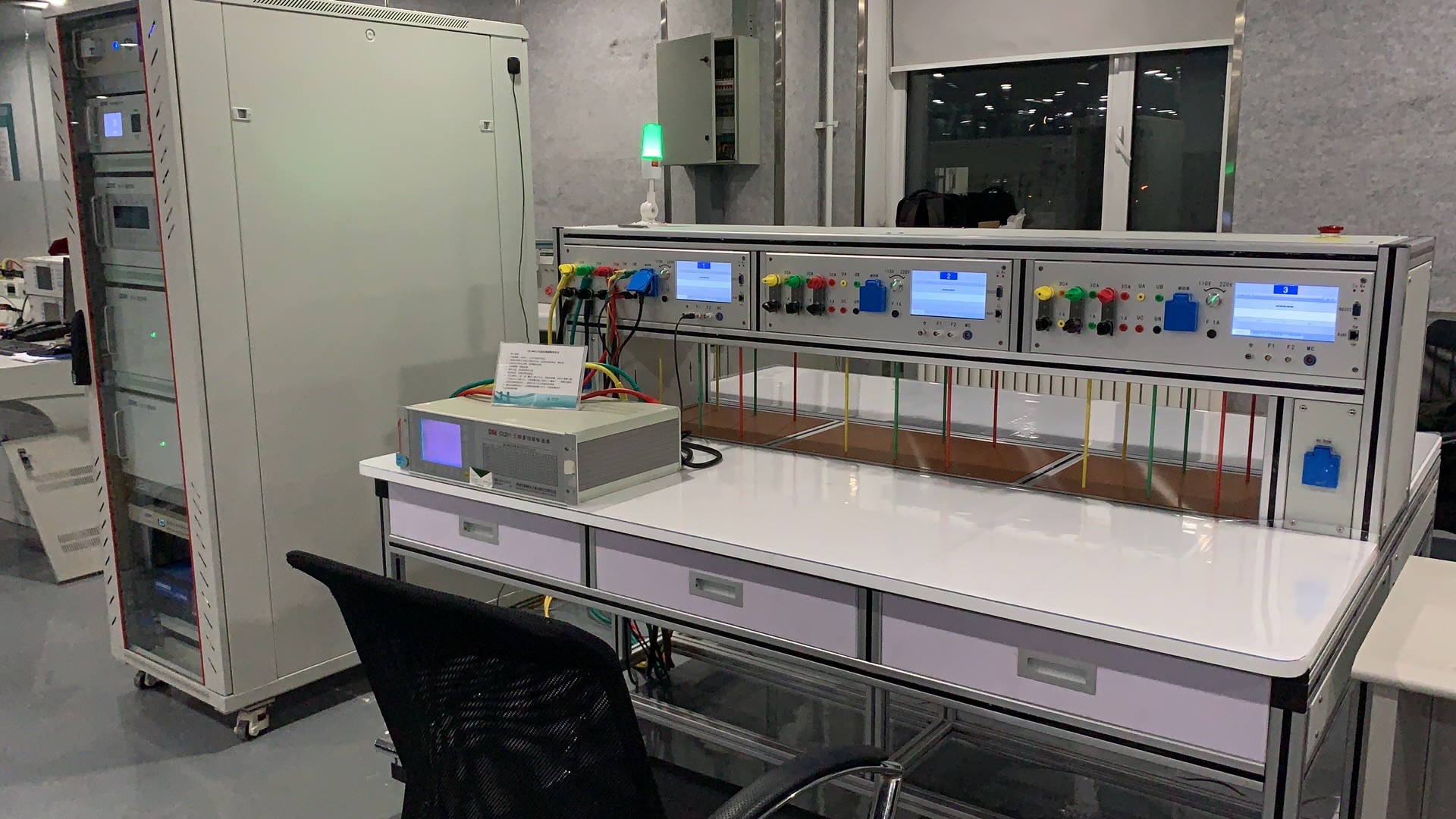Stationary Three Phase Meter Test System
