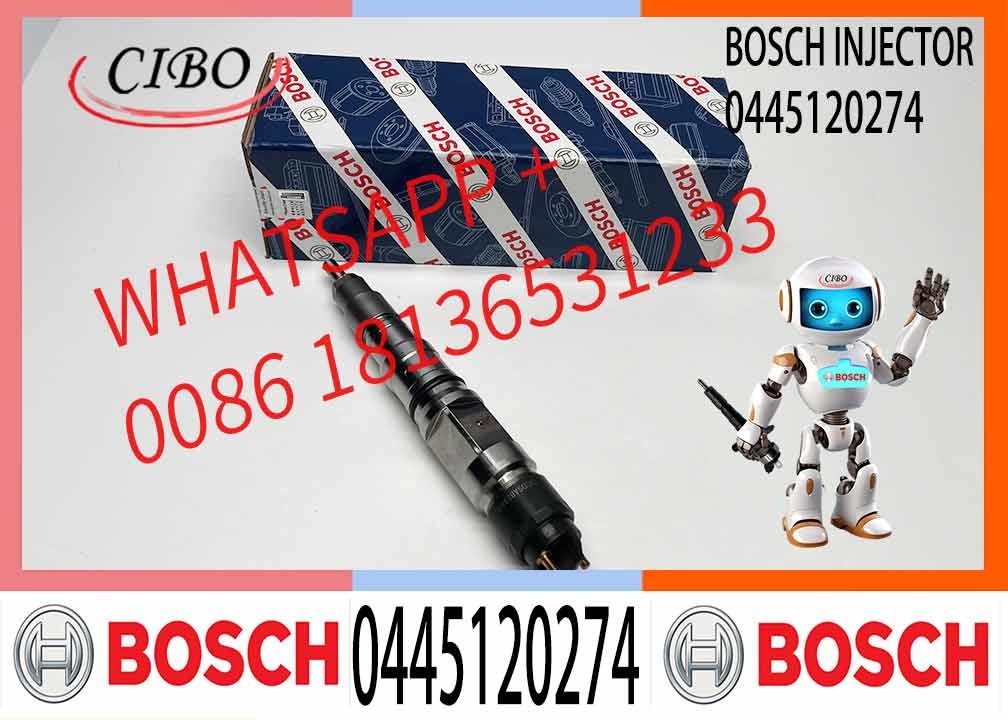 Diesel Fuel Injector Common Rail Injector Assembly 0445120274 0445120217 for MAN TGS TGA TGL