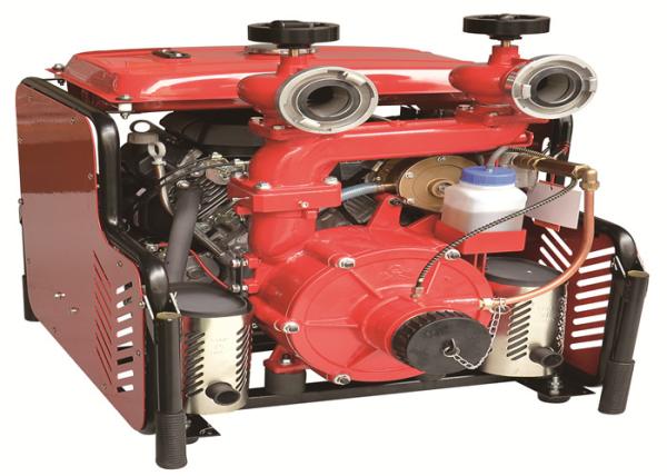 Two Stage High Pressure Water Pumps For Fire Fighting Middle Flow Double