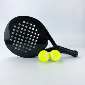 China PU Grip Beach Tennis Racket Carbon Fiber Design Your Own Paddle factory