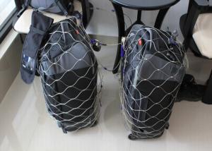 China Waterproof Anti Theft Backpack Mesh / Metal Wire Rope Mesh For Travelling Bags Security factory