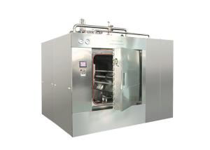 China Hinge Pass Through Door Class b Steam Sterilizer With Touch Screen , PLC And Printer factory
