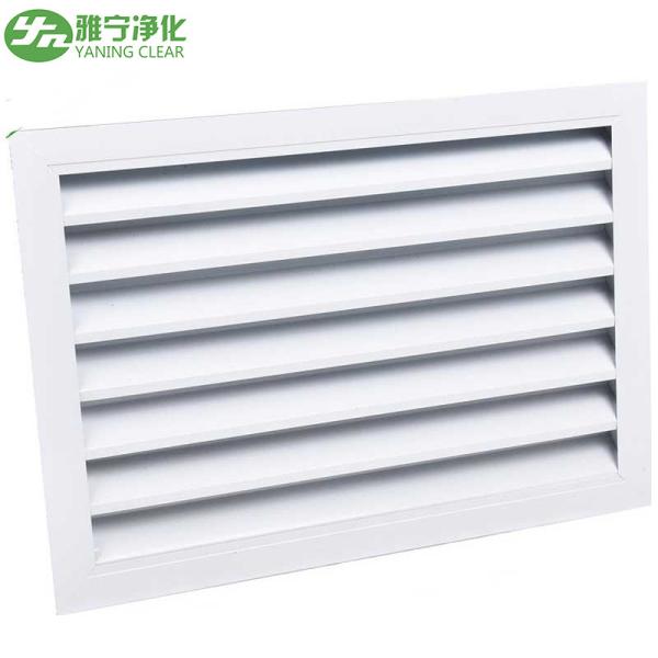 Aluminum Alloy Frame Return Air Vent Grille Air Conditioning Vent Covers