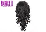Brazilian Glueless Full Lace Human Wigs 250% Density Loose Wave No Shedding