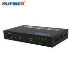 10/100M 8 Port RJ45 1 Fiber Port Dual Fiber MM 1310nm 2km Optical Fiber Ethernet