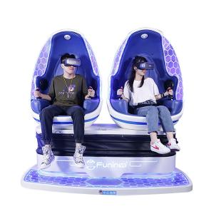 China Dynamic Exreme Theme 9D Vr Egg 2 Seats Cinema 9D VR Machine on sale