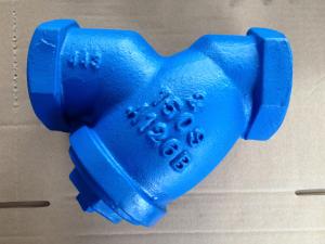 China 527-F ANSI NPT CAST IRON Y STRIANER THREADED ENDS factory