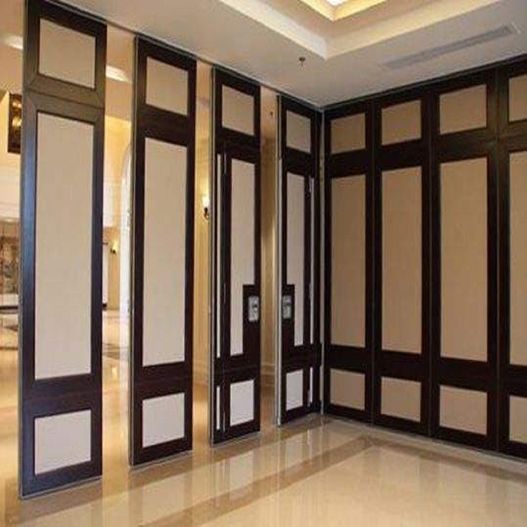 Sound Proof Folding Door Partitions For Banquet Hall / Acoustic Partition Wall