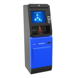 China 8GB Touch Screen Cash Deposit Machine Kiosk Currency Exchange Atm Machine factory