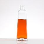 Hot Stamping 500ml 750ml Custom Glass Bottle for Luxury Whiskey Vodka Spirits