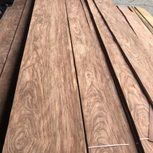 China AA Grade Natural Furniture Wood Bubinga Veneer Plywood 0.45mm factory