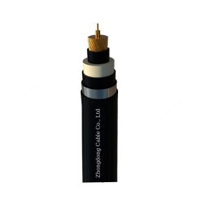 China Copper Conductor Lead Sheath High Voltage Power Cable 110kV XLPE Insulation factory