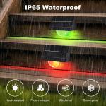 Solar LED Fence Light – Waterproof RGB Outdoor Lighting