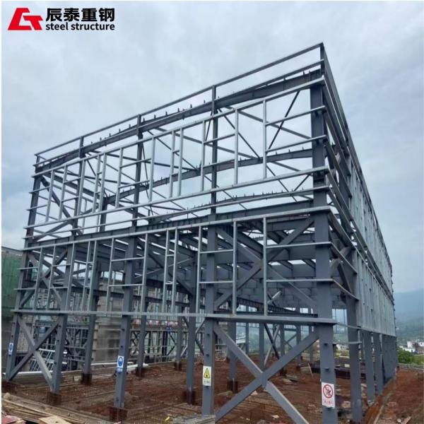 Prefabricated Multi Story Building Construction Lightweight Steel Frame Building