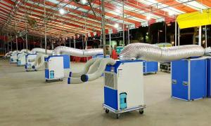 China 2600m3/H 22000btu Spot Cooling Air Conditioner 6.5kw For Canteens factory