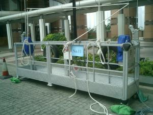 China zlp800 tope quality suspended platform / cradle / gondola / suspended scaffolding factory