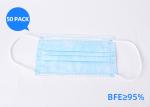 CE FDA Disposable Mask Disposable Mouth Mask Adjustable Nose Bridge