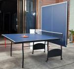 Professional Ping Pong Table For Family , 9 FT Portable Table Tennis Table With