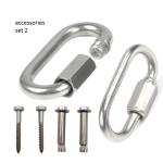 304 Stainless Steel Swing Hanger Hook Heavy Duty Hammock Chair Ceiling Hook
