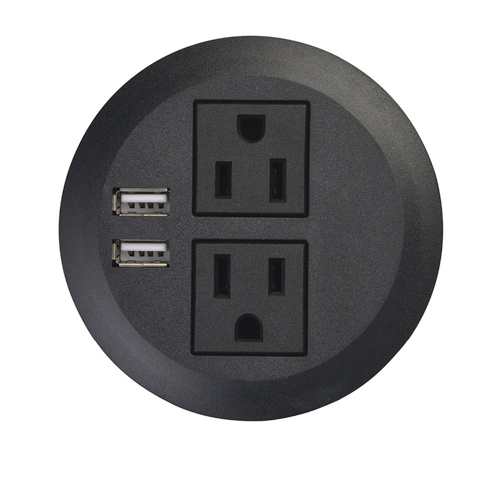 Durable Round Power Socket Convenient Use With Changeable Connectors