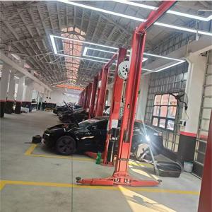 China T240M-1 2 Post Auto Hoist 1ph/3ph With Adjustable Lifting Arms factory