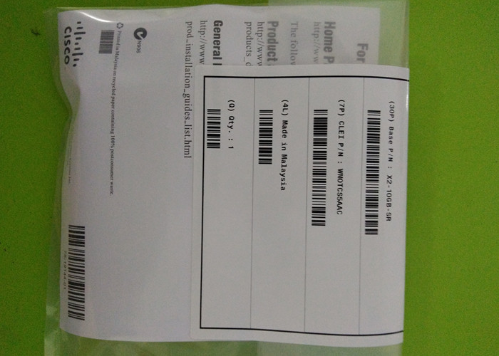 X2-10GB-SR Optical Fiber Module = X2 1310NM 10KM 10G 1 year warranty