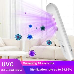 China 275nm 1.5 Watt UVC Sterilizer Light Motion Sensor 1500mAh MSDS Rechargeable Battery factory