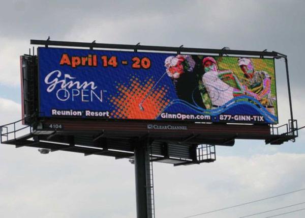 DIP 1R1G1B LED Wall Screen Display Outdoor Digital Billboards Waterproof 32x16