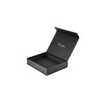 Custom Logo Magnetic Box Book Shape Package Box for Watch Wallet Packing Custom