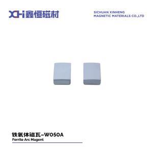 China Small Permanent Magnet Ferrite Tiles for Various Automotive Wiper Motors Package size 65.9mm×37 Coating No Coated factory