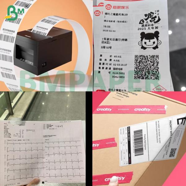 70g 75g 565mm 640mm High - White Heat-Sensitive Coating Cash Register Paper For POS Machine 70g 75g 565mm 640mm High - White Heat-Sensitive Coating Cash Register Paper for POS Machine