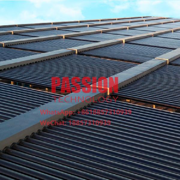 50tubes Non Pressure Vacuum Tube Solar Collector Glass Tube Collector For Hotel