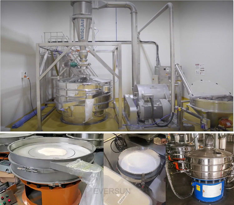 High Efficiency Customized Vibrating Sieve Separator For Gravel Metal Powder